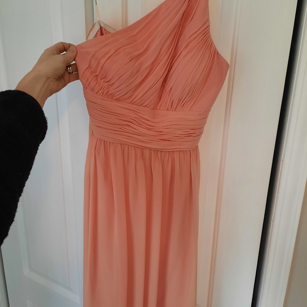 Donna Morgan Peach Dress